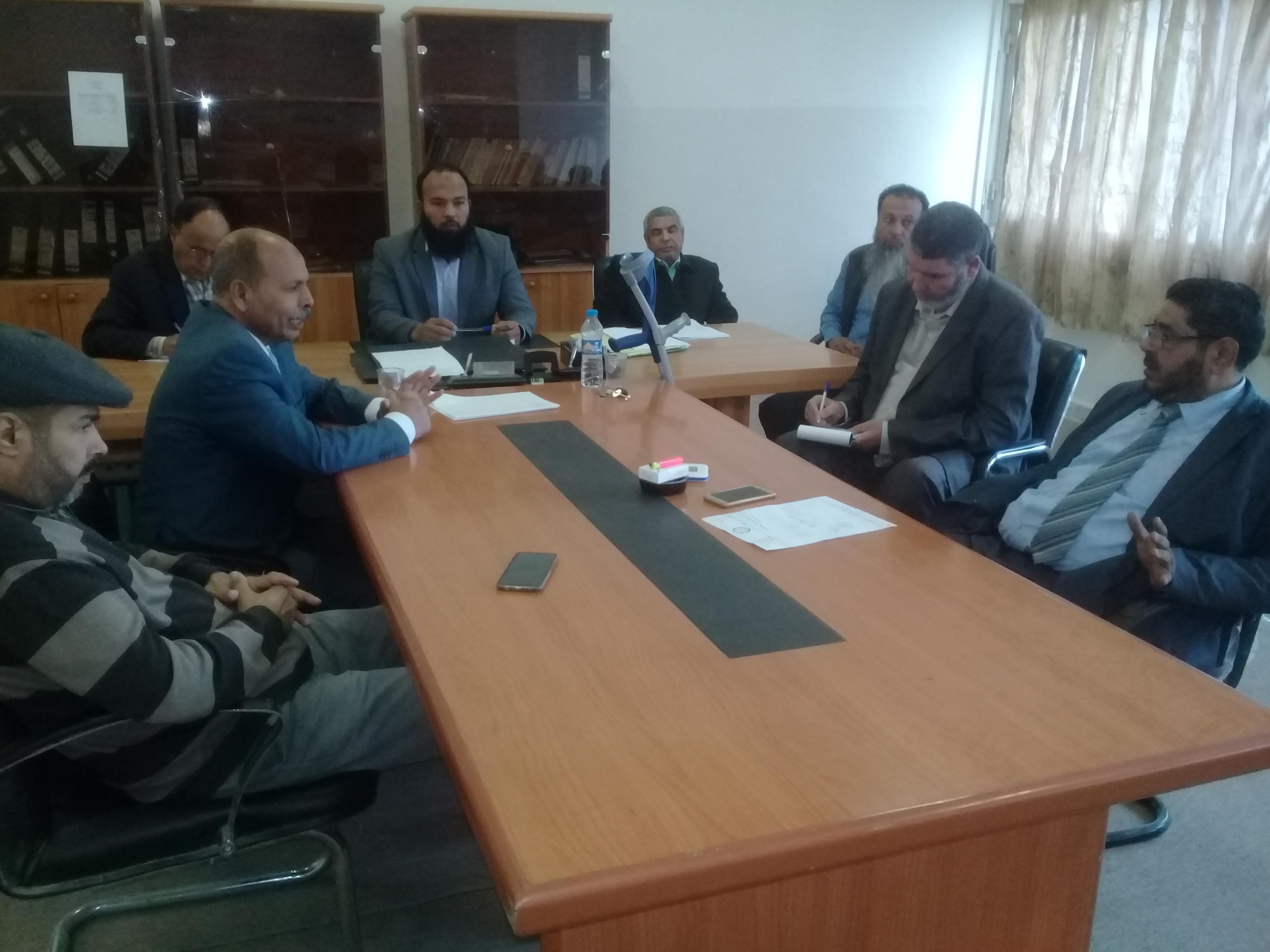 اجتماع مجلس كلية التربية العجيلات