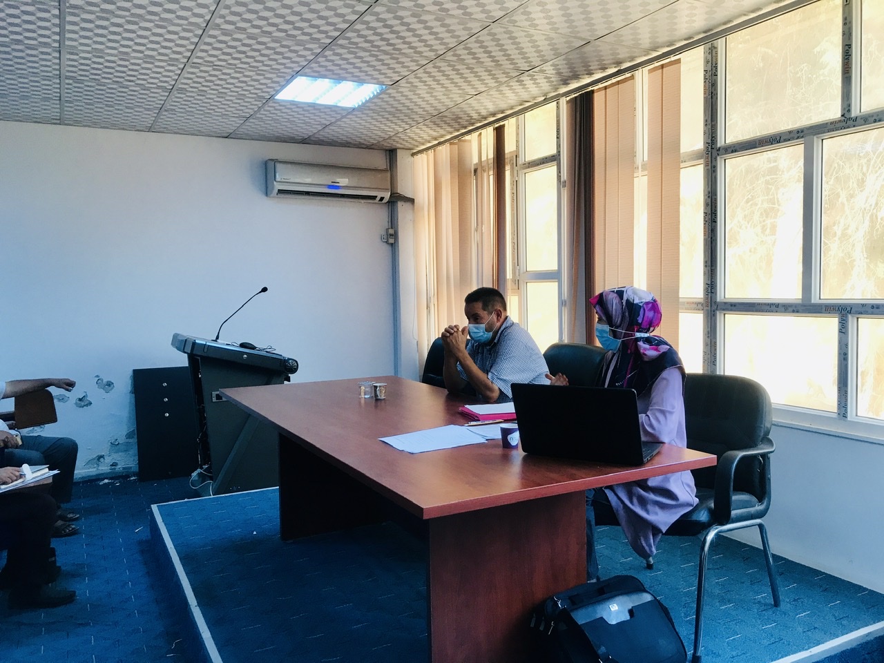 اجتماع قسم الجودة